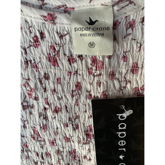 Paper Crane Floral Top Size Medium - Picture 3 of 5